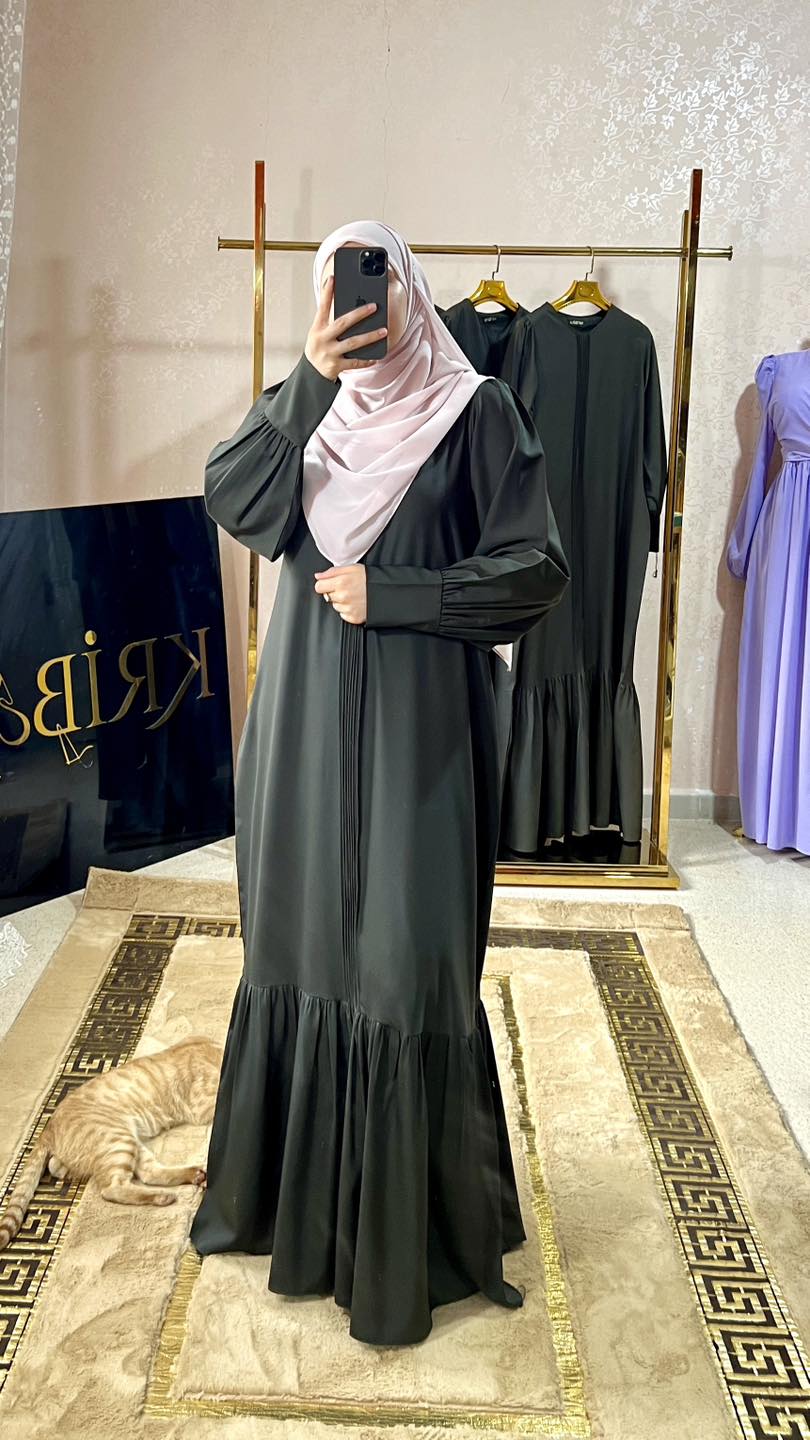 حجاب مريم لون الاخضر ملكي