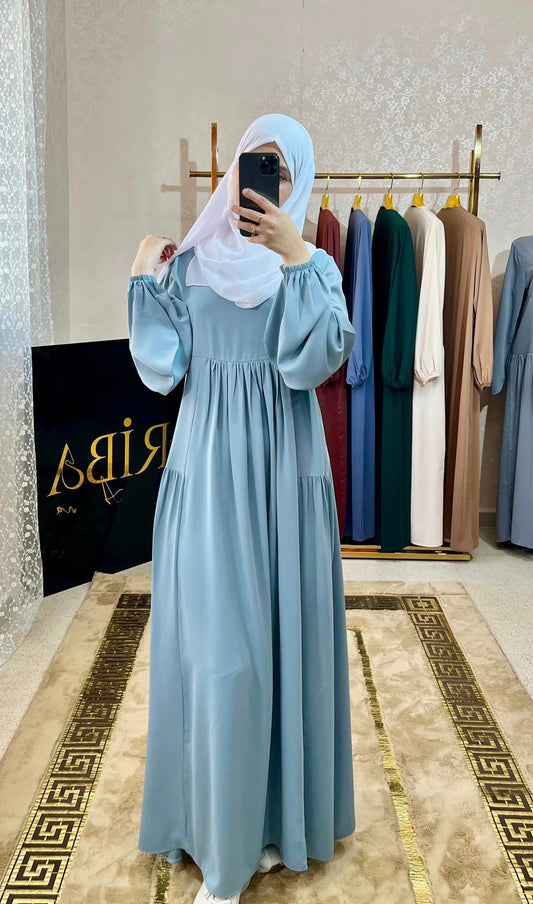 حجاب رهف لون الازرق